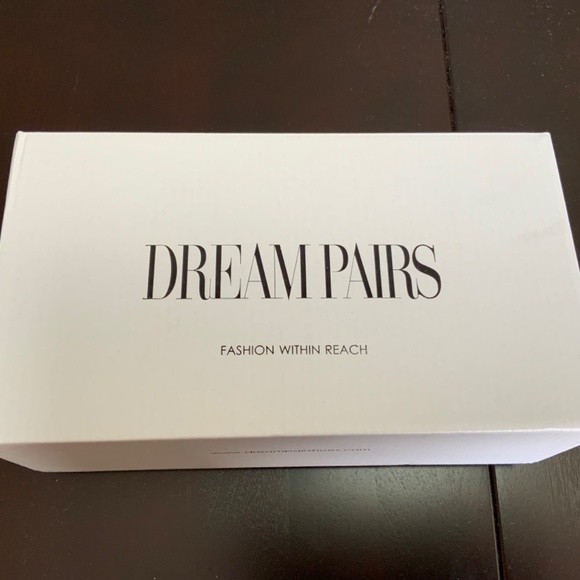 Dream Pairs Women’s Amanda-1 Closed Toe Wedge Sandal Sz 9 Beige/White - Picture 3 of 10